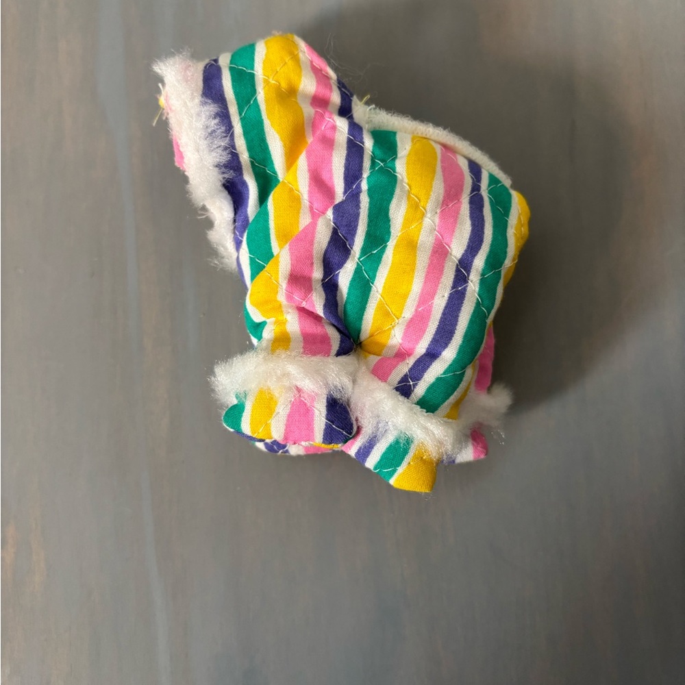 vintage My Little Pony Generation 1 (G1) baby pony snowsuit accessory. - Picture 2 of 4